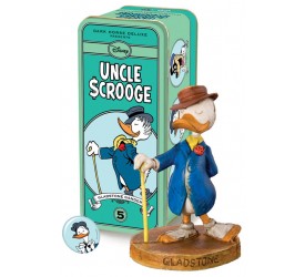 Disney Statue Uncle Scrooge Comics Character Gladstone Gander 13 cm